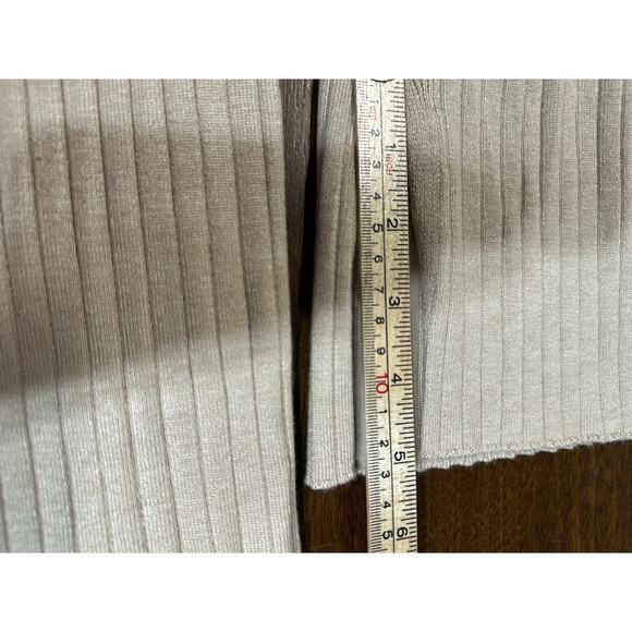 Olive & Oak Nude Beige Neutral Western BodyCon Dress XL Cowgirl Flare Sleeve - Picture 7 of 11